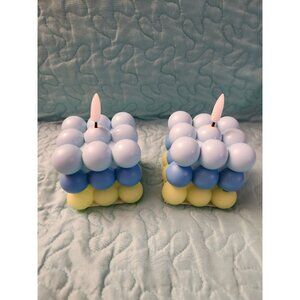 Target Bullseye Playground LED Candle Cube Set NWT